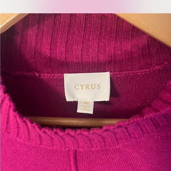 Cyrus Fuchsia Cowl Neck Sweater – Women’s Size M (Nordstrom) - Picture 2 of 5